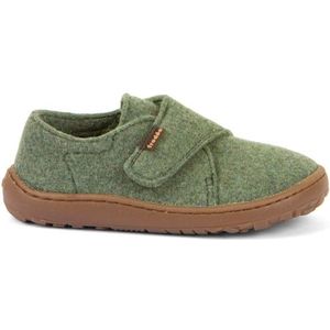 Froddo Kids Barefoot Wooly Slippers Pantoffels (Kinderen |olijfgroen)