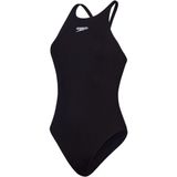 Speedo - End+ V Back - Badpak - Zwart - Atletische Pasvorm