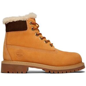 Timberland Kids Timberland Premium 6 Inch Lace Up WP Boot Winterschoenen (Kinderen |oranje/bruin |waterdicht)