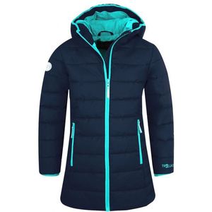 Trollkids Girls Stavanger Coat Lange jas (Kinderen |blauw |waterdicht)