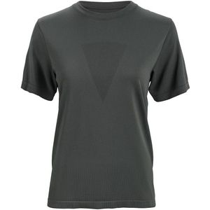 The Mountain Studio Womens Tech T-Shirt Sportshirt (Dames |grijs)