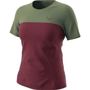 Dynafit Womens Traverse S-Tech S/S Tee Sportshirt (Dames |rood)