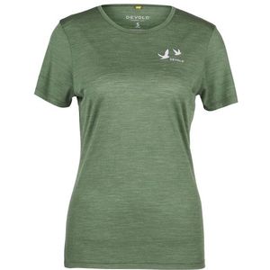 Devold Womens Active Birds Tee Merinoshirt (Dames |forest)