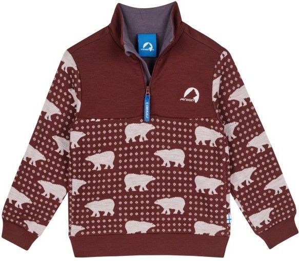 Finkid - Masi Nordik - Wollen Trui - Rood