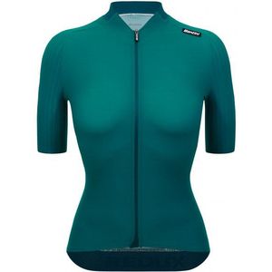 Santini Womens Redux Speed Jersey Fietsshirt (Dames |blauw/turkoois)