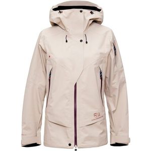 Elevenate Womens Pure Jacket Ski-jas (Dames |beige |waterdicht)