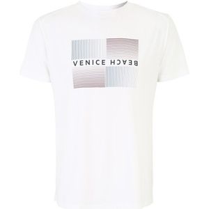 Venice Beach Hayes Drytivity T-Shirt Sportshirt (Heren |wit)