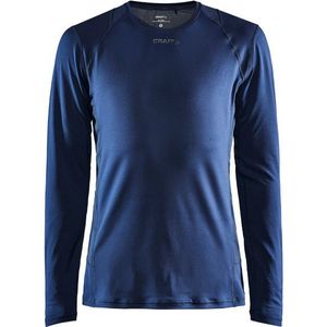 Craft Advanced Essence L/S Tee Sportshirt (Heren |blauw)
