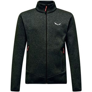 Salewa - Puez Rocca PL - Fleece Jas - Zwart - Met Volledige Rits