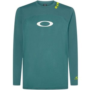 Oakley Free Ride RC L/S Jersey Fietsshirt (Heren |turkoois)