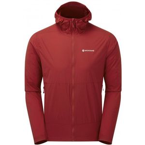 Montane Featherlite Hoodie Windjack (Heren |rood)