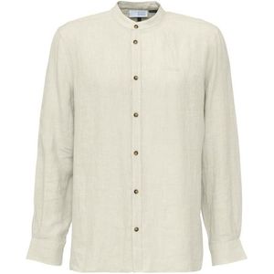 Mazine Altona Linen Shirt Overhemd (Heren |beige)