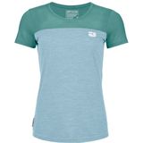 Ortovox - 150 Cool Logo - Merinoshirt - Turkoois - Dames