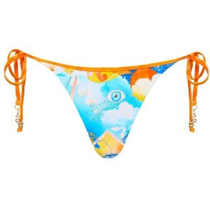 Seafolly Womens Aquarius Reversible Tie Side Rio Pant Bikinibroekje (Dames |meerkleurig)