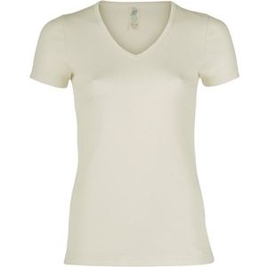 Engel Damen-Shirt Kurzarm T-shirt (Dames |beige)
