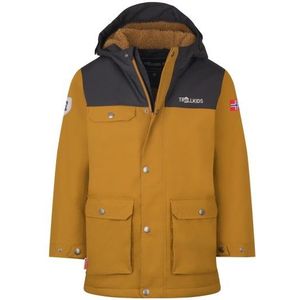 Trollkids Kids Gudvangen Jacket Parka (Kinderen |bruin |waterdicht)