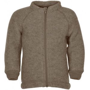 Mikk-Line Kids Wool Jacket Wollen vest (Kinderen |grijs/bruin)