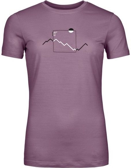Ortovox - 150 Cool Peak Focus - Merinoshirt - Roze/Purper