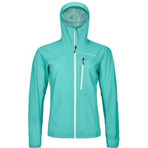 Ortovox Womens 25L Civetta Jacket Regenjas (Dames |turkoois |waterdicht)