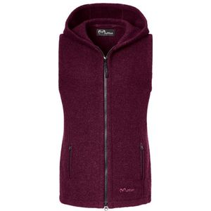 Mufflon Womens Momo Merinobodywarmer (Dames |purper)