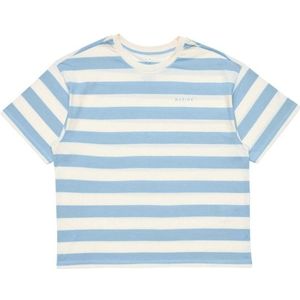 Mazine Womens Block Stripes T T-shirt (Dames |wit)