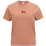 Iriedaily Womens Dacksi Tee T-shirt (Dames |roze)