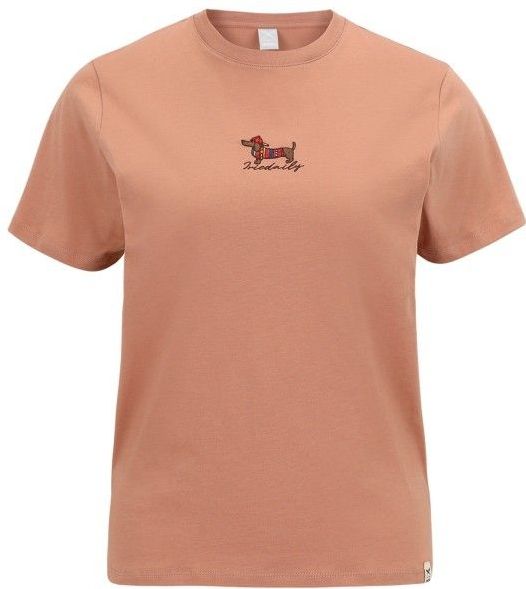 Iriedaily Womens Dacksi Tee T-shirt (Dames |roze)