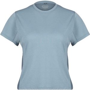 Stoic Womens PerformanceMerino SpikenSt Shirt Merinoshirt (Dames |turkoois/grijs)