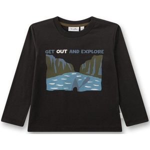 Sanetta Kids Shirt 12301 Longsleeve (Kinderen |zwart)