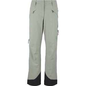 Stoic Womens MountainWool AsplidenSt II Ski Pants Skibroek (Dames |grijs |waterdicht)