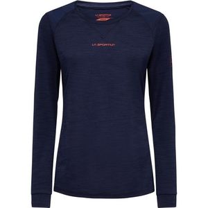 La Sportiva Womens Beyond Long Sleeve Sportshirt (Dames |blauw)
