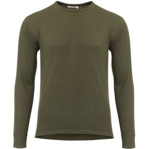 Aclima Woolterry Crew Neck Merinotrui (Heren |olijfgroen)