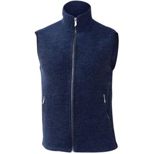 Ivanhoe of Sweden Kurre Vest Wollen bodywarmer (Heren |blauw)