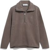 ARMEDANGELS - Haarleenaa - Fleecetrui - Grijs/Bruin