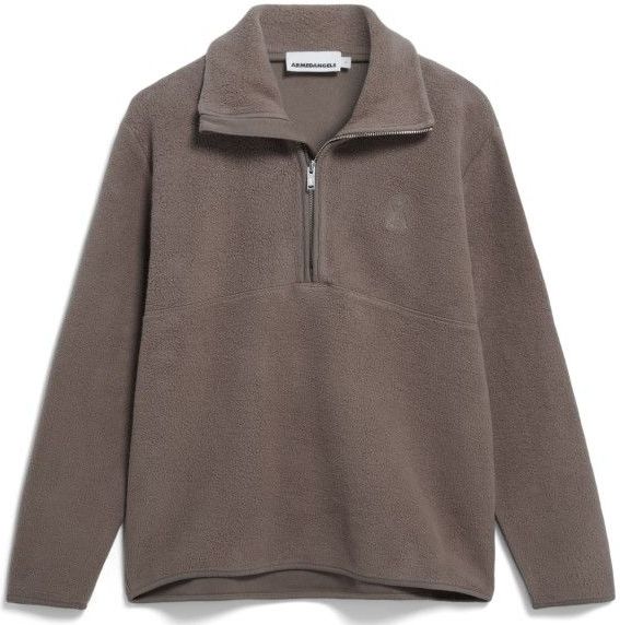 ARMEDANGELS - Haarleenaa - Fleecetrui - Grijs/Bruin