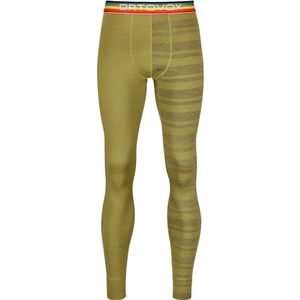Ortovox - 185 Rock'N'Wool - Merino-ondergoed - Olijfgroen - Long Pants