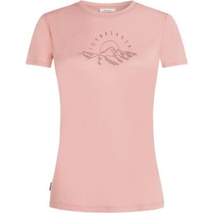 Icebreaker - Merino 150 Tech Lite S/S - Merinoshirt - Roze