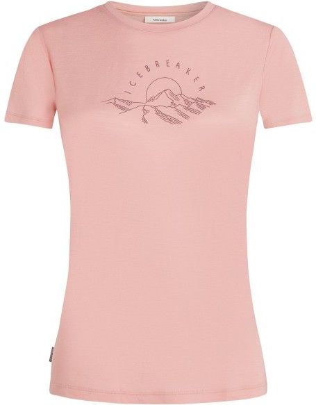 Icebreaker - Merino 150 Tech Lite S/S - Merinoshirt - Roze