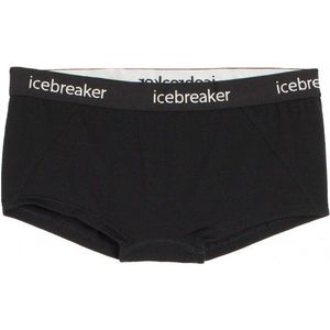 Icebreaker Womens Sprite Hot Pants Merino-ondergoed (Dames |zwart)