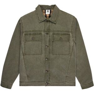 Element - Trucker Canvas - Vrijetijdsjack - Olijfgroen