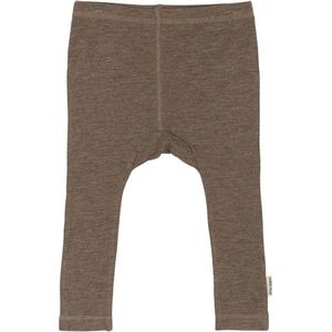 Mikk-Line Kids Wool/Bamboo Legging Merino-ondergoed (Kinderen |bruin)