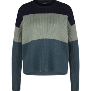 Stoic Womens Heavy MerinoKnit MMXXRutvik Sweater Merinotrui (Dames |blauw)