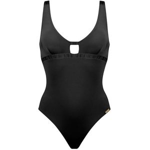 Watercult Womens Shimmering Solids Swimsuit Badpak (Dames |zwart)