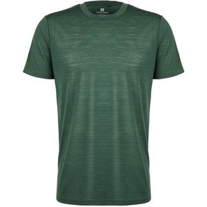 Heber Peak MerinoMix150 PineconeHe T-Shirt Merinoshirt (Heren |groen/olijfgroen)