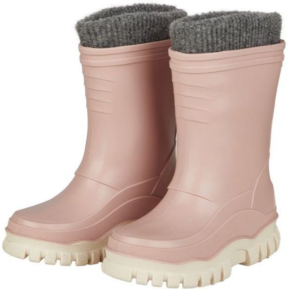 Sterntaler Eenkleurig, gevoerde rubberlaarzen voor meisjes en kinderen, zacht roze, 23 EU