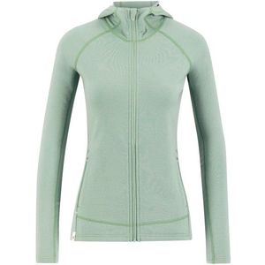 Ulvang Womens Alltime Bridge Hoodie Full Zip Midlayer Trui met capuchon (Dames |groen)