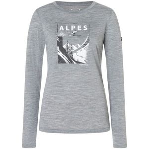 Super.natural - Alpes - T-shirt - Lange Mouwen - Geurremmend - Lichtgewicht Merino