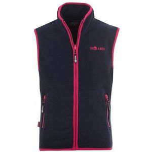 Trollkids Kids Arendal Vest Fleecebodywarmer (Kinderen |blauw)