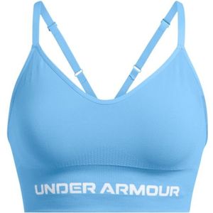 Under Armour Womens Vanish Seamless Low Bra Sportbeha (Dames |blauw)