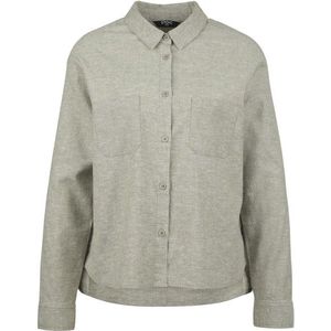 Stoic Womens Hemp54 BjurholmSt L/S Blouse Blouse (Dames |grijs)
